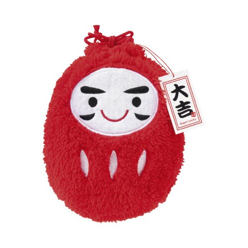 だるま巾着バッグ 大吉 M 10枚入