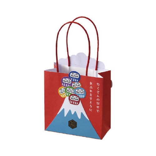 七色だるまお福分けペーパーバッグ 20枚入