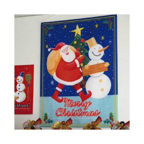 愉快なクリスマスタペストリー 1枚入