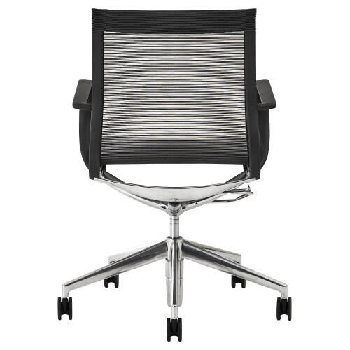 ケフカチェア ミドル メッシュBK/SV