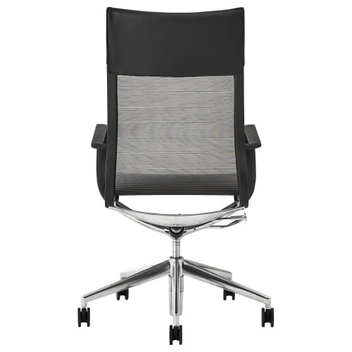 ケフカチェア ハイバック メッシュBK/SV