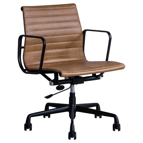 アルミナムチェア RL−26 CAMEL/BK