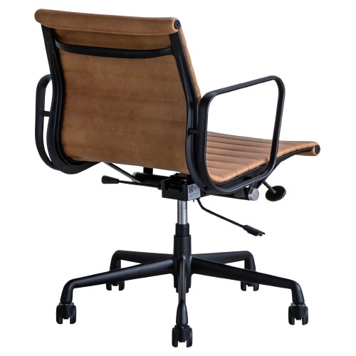 アルミナムチェア RL−26 CAMEL/BK