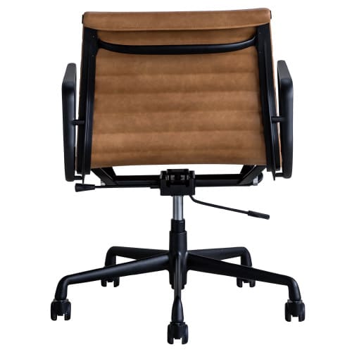 アルミナムチェア RL−26 CAMEL/BK