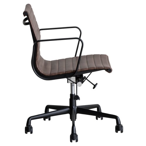 アルミナムチェア RL−27 COFFEE/BK