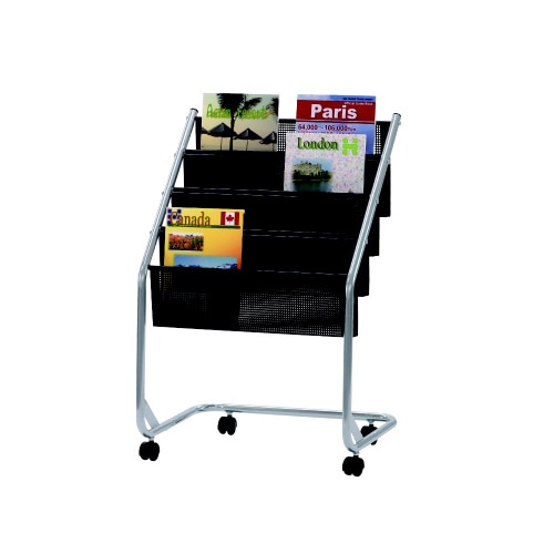 マガジンラック YS−245 キャスター付