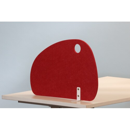 フェルトサイドスクリーン ラウンド型 レッド
