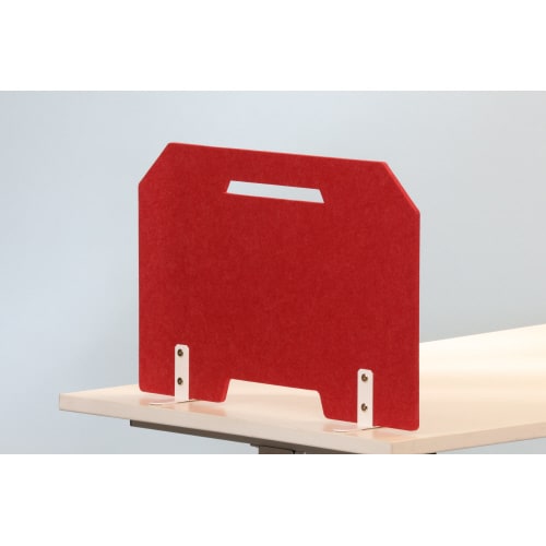 フェルトサイドスクリーン スクエア型 レッド