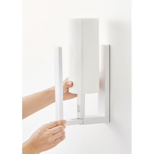 マグネットキッチンペーパーホルダータワーホワイト