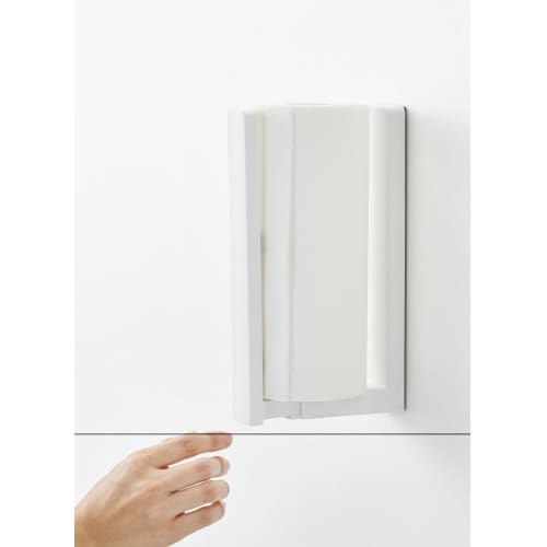 マグネットキッチンペーパーホルダータワーホワイト