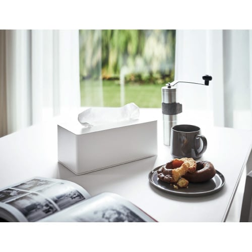 マグネットティッシュケース タワー ホワイト