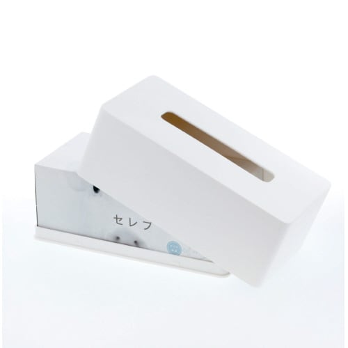 マグネットティッシュケース タワー ホワイト