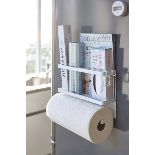 キッチンペーパー&ラップホルダータワーホワイト