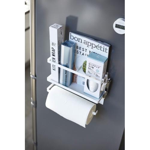 キッチンペーパー&ラップホルダータワーホワイト