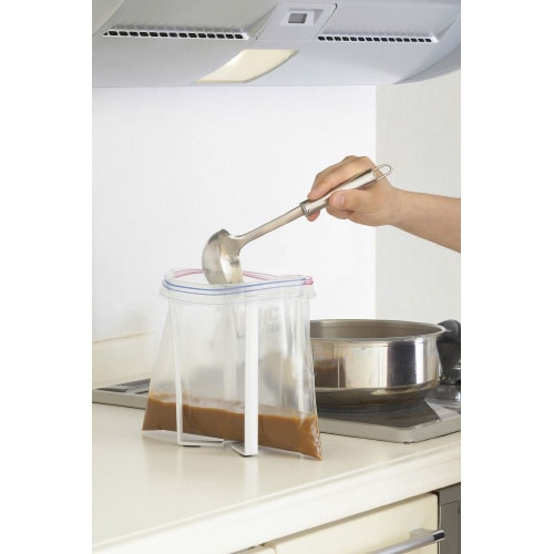 ポリ袋エコホルダー タワー ホワイト