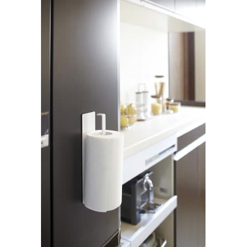 マグネットキッチンペーパーホルダータワーホワイト