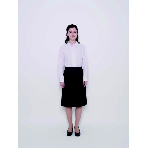 セミタイトスカートAS2351グレイ15号