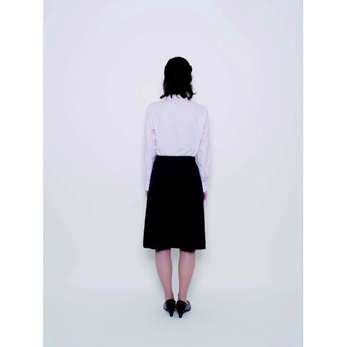 セミタイトスカートAS2351グレイ15号