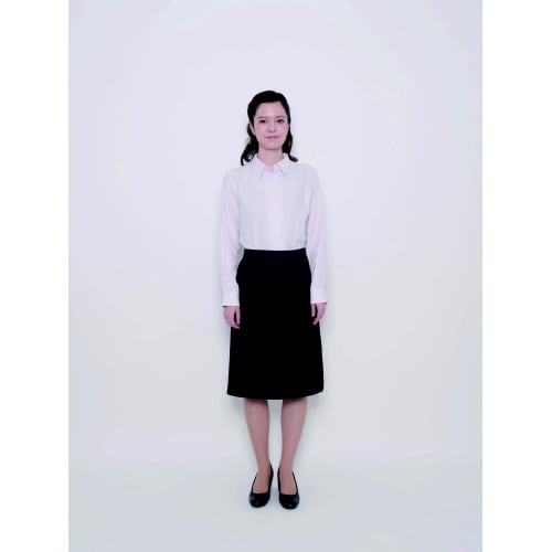 セミタイトスカートAS2351グレイ21号