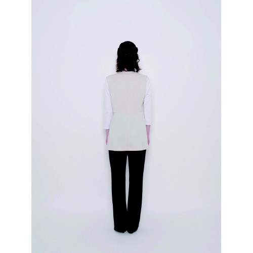 ロングベストBCO5114グレージュ3L