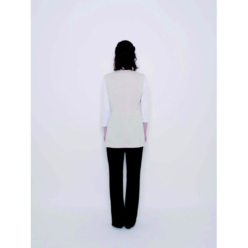 ロングベストBCO5114グレージュLL