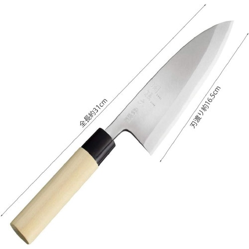 銀寿本鋼出刃165mm関孫六