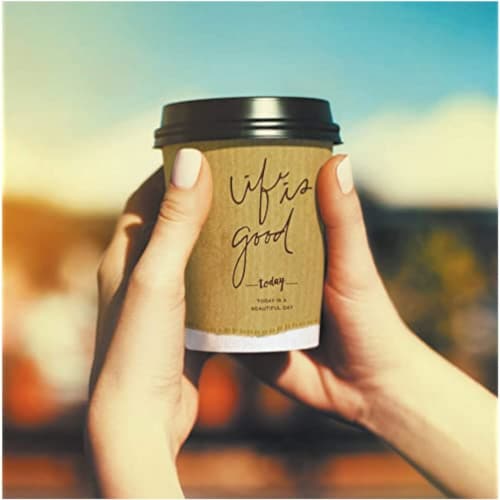 断熱カップ クラフトテイスト336ml10個入×5