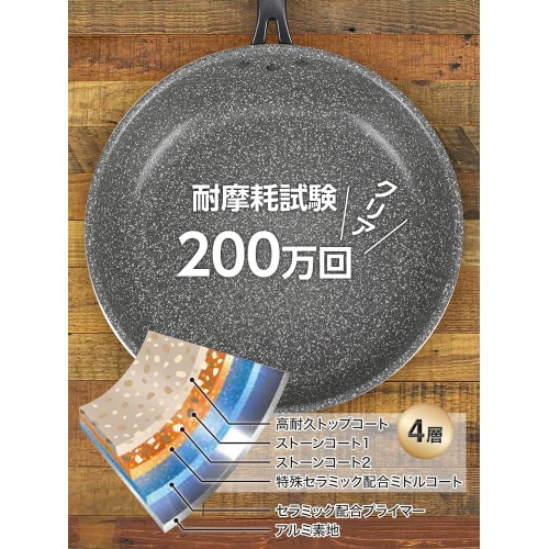 イージーロング 少し深型 フライパン 26cm