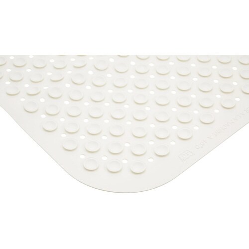 スベリを防ぐ浴そうマット ロング ホワイト