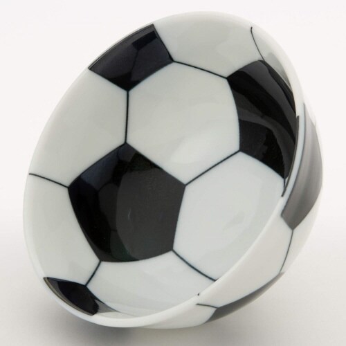 茶椀 サッカーボール×5