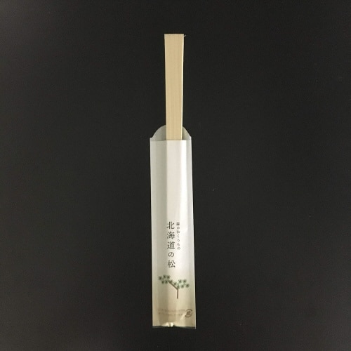北海道の松天削箸 15膳入 4セット