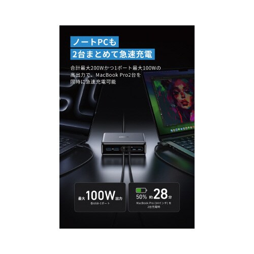 Prime Charger200W 6PORTS