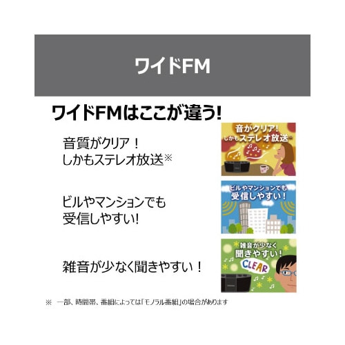 Bluetooth受信機能付CDラジオ ブラック