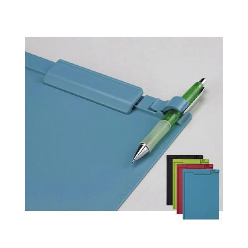 クリップボード A4−E スカイブルー 縦 5冊