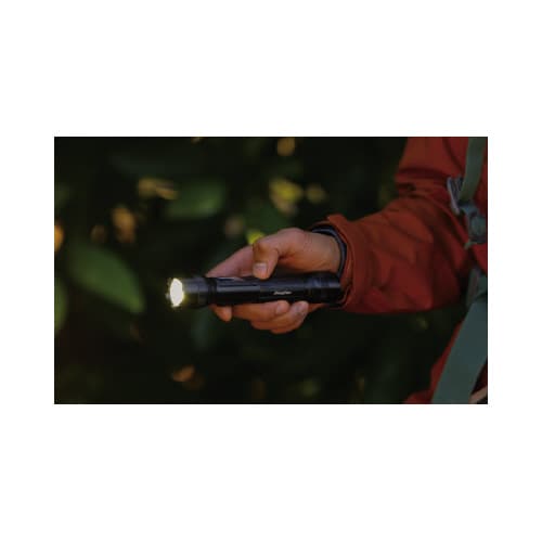 デジタルインジケーター付き充電式ハンドライト