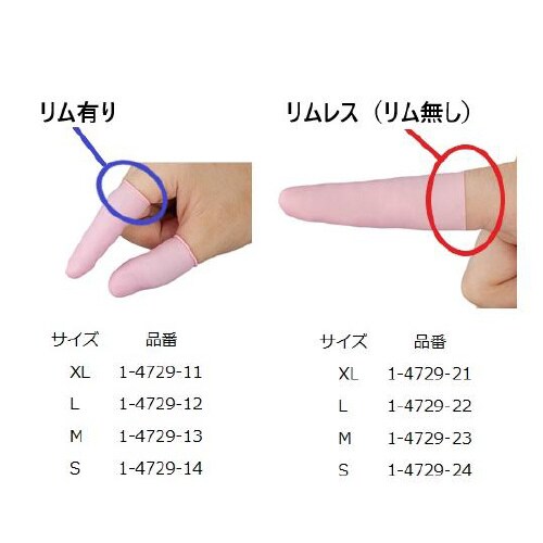 クリーンノールディスポリムアリ指サック