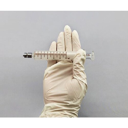 白硬注射筒 ロック先 10mL 中口 0