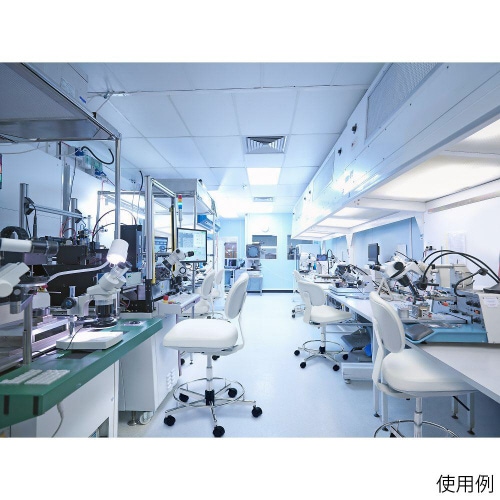 導電チェア 背付き 導電 ウレタン巻双輪