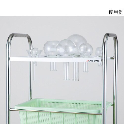 水切りワゴン 逆さ置き棚