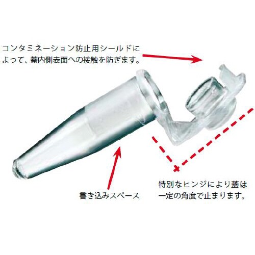 ストリップ0.1mL平Cap 120個