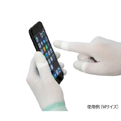 ATタッチパネル対応PU指先コート手袋M