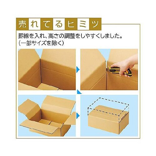 ダンボールケース 40.4×31.4×2