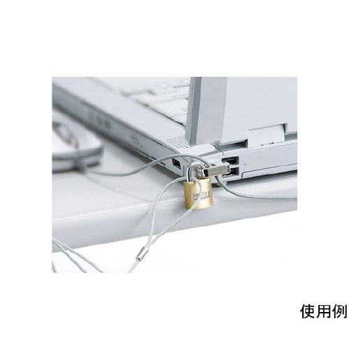 2.0m パソコンセキュリティワイヤーロ