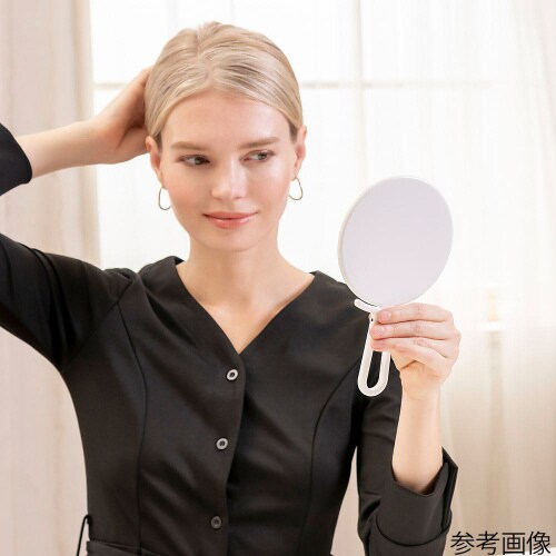 AM−008WH スタンド&ハンドミラー