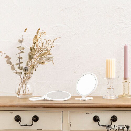 AM−008WH スタンド&ハンドミラー