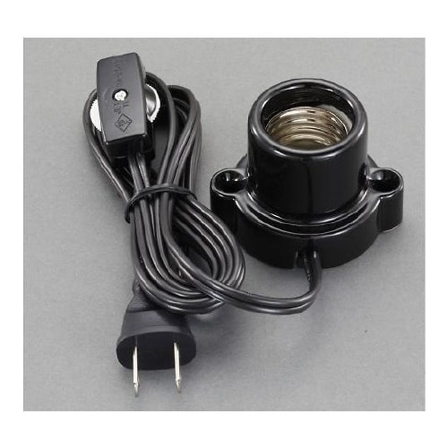 125V/3A 電球用ソケット(E26/
