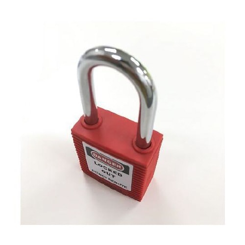 14657−1パドロック(赤) 吊