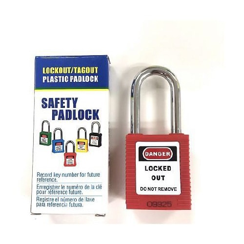 14657−1パドロック(赤) 吊