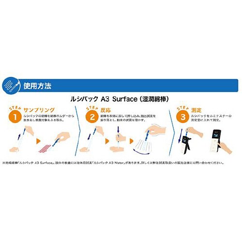 【冷】ルシパックA3 Surface(湿潤綿棒