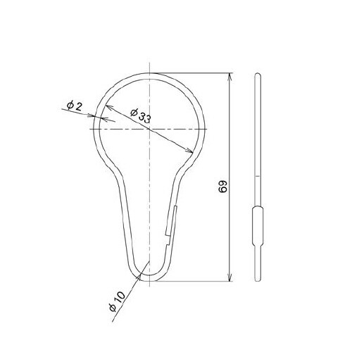 R2222 カーテンリング